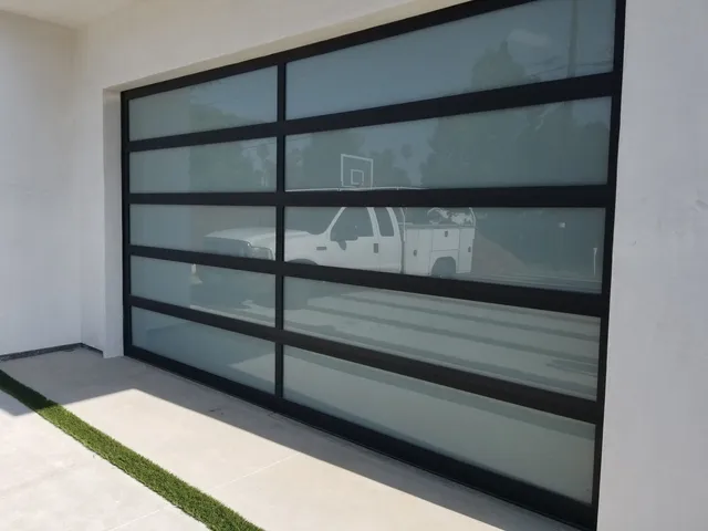 New glass Garage Door installation Beverly Hills