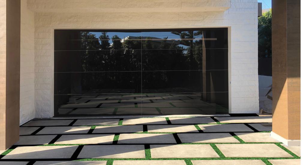 Frameless Glass Garage Door installation Beverly Hills