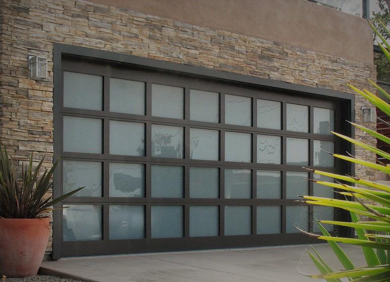 Glass Garage Door installation